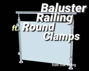 Glass Infill Stainless Steel Railing Baluster Manufacturer - Jinling