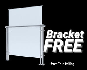 Glass Railing | Baluster | Bracket Free